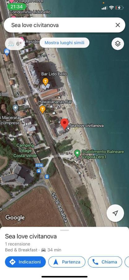 포르토 포텐자 피세나 Virgola Zero Holiday Beach 아파트 외부 사진